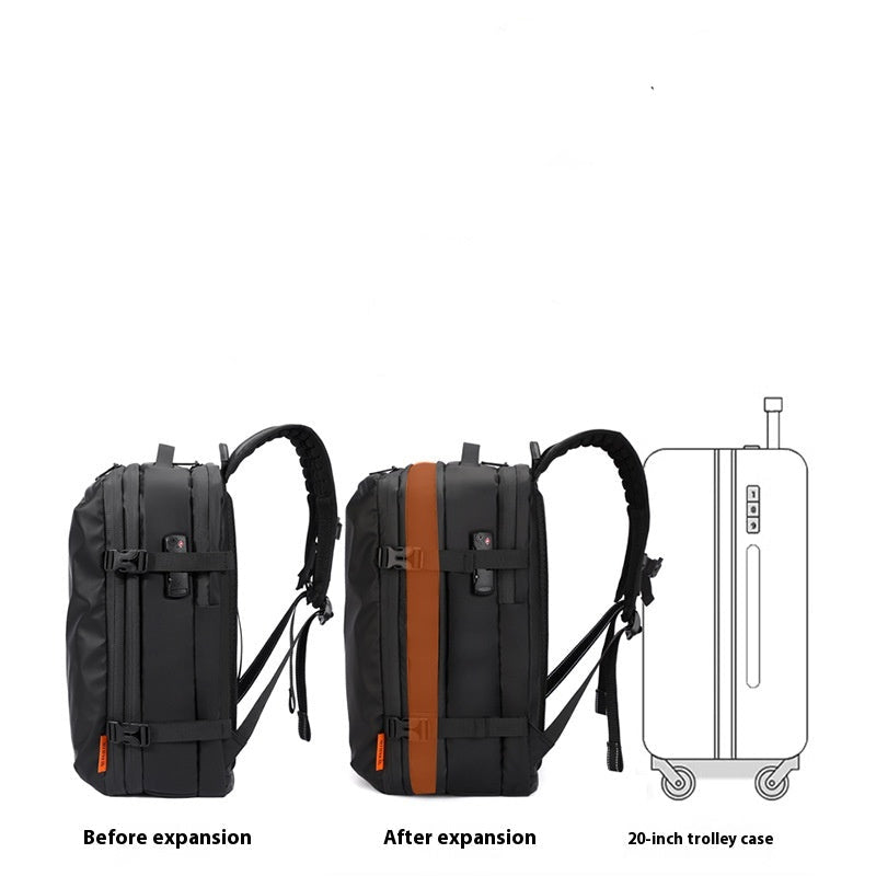 Vacuum Compression Bag Large Capacity Men'S Business Backpack