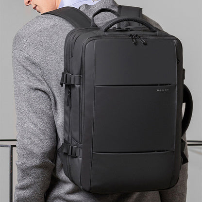Foldable Large Capacity Business Backpack Men'S Travel Bag Waterproof Backpack