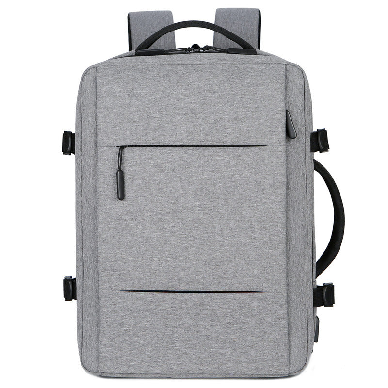 Business Backpack, Leisure Laptop Bag, Expand Large-Capacity Backpack