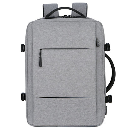 Business Backpack, Leisure Laptop Bag, Expand Large-Capacity Backpack