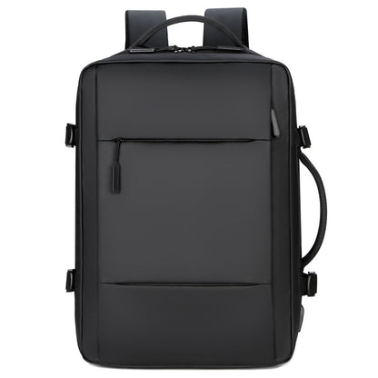 Business Backpack, Leisure Laptop Bag, Expand Large-Capacity Backpack