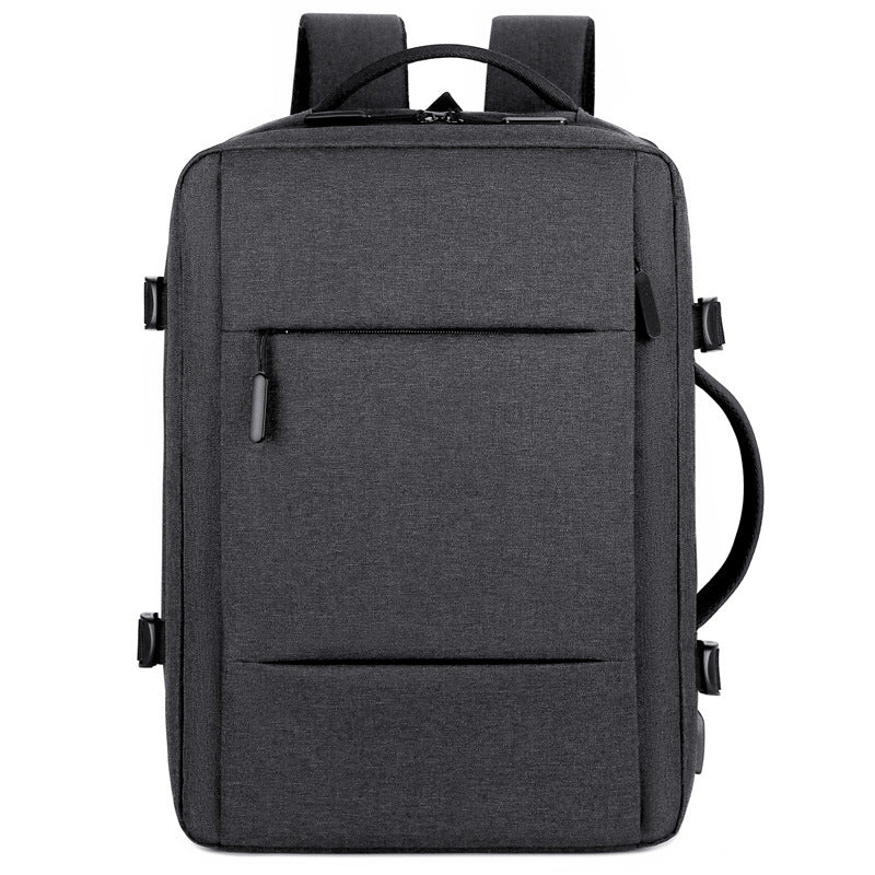 Business Backpack, Leisure Laptop Bag, Expand Large-Capacity Backpack